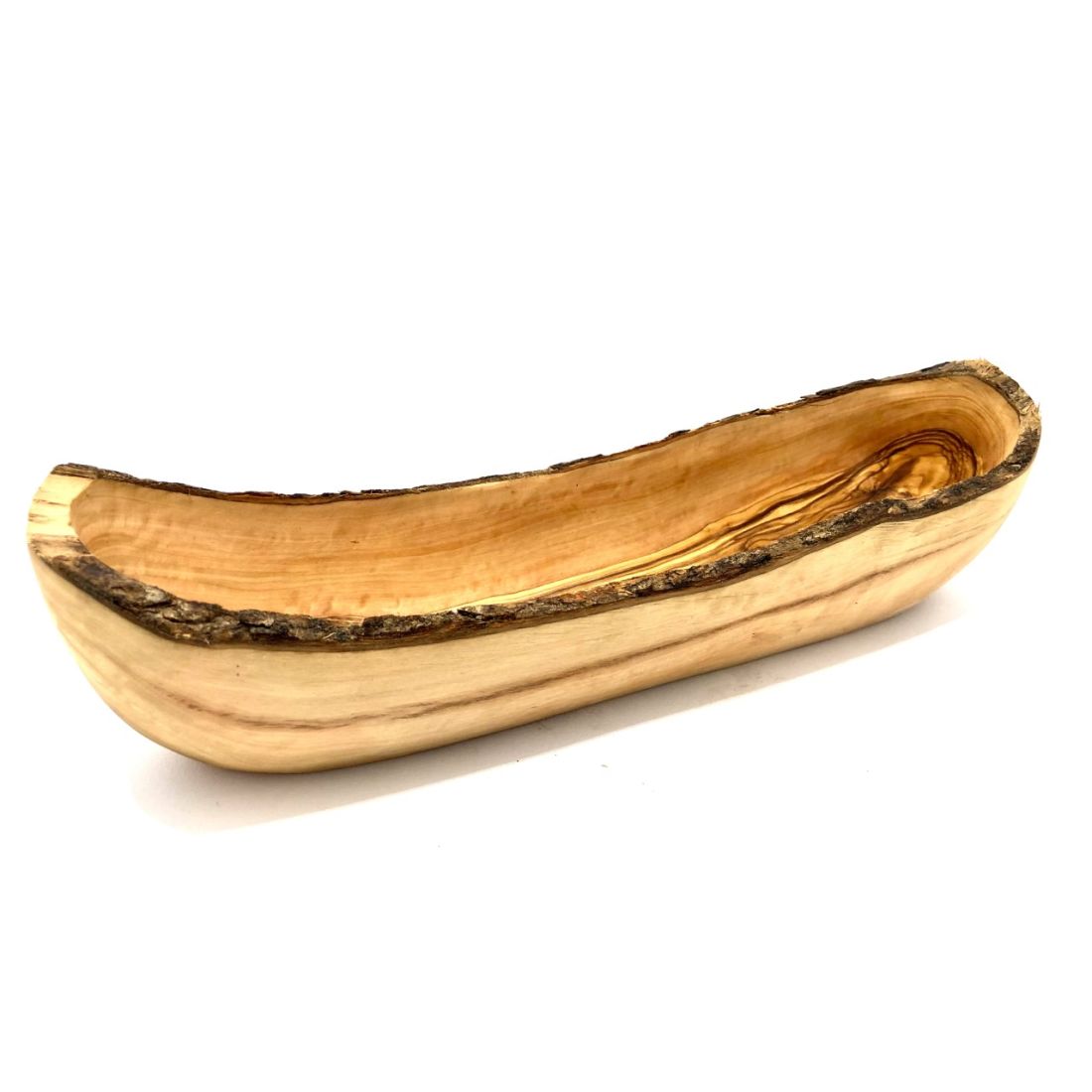 Olivenholz Brotschale Länge ca. 40 cm