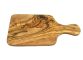 Fr&uuml;hst&uuml;cksbrett 30 cm aus Olivenholz mit Griff
