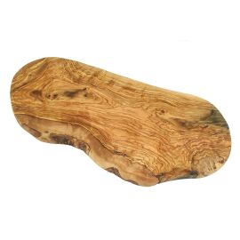 Schneidebrett Naturschnitt aus Olivenholz 50 cm