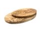 Schneidebrett  OVAL  25 x 15 cm aus Olivenholz