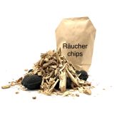 Räucherholz Chips aus Olivenholz zum Räuchern & Smoken