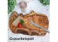 Frühstücksbrett aus Olivenholz mit Griff ca. 30 cm "Mit Gravur"