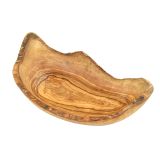 Obstschale RUSTIKAL aus Olivenholz 23-26 cm