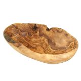 Obstschale RUSTIKAL aus Olivenholz 37-41 cm
