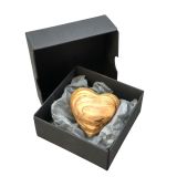 Geschenkbox HERZILEIN mit Herz 3D aus Olivenholz