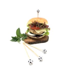 Burgerspieß mit Fußball im 10er Set