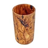 Utensilienbecher SCHLANK  aus OLIVENHOLZ Holz Höhe...