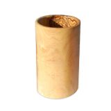 Utensilienbecher SCHLANK  aus OLIVENHOLZ Holz Höhe 15 cm Besteckköcher Halter